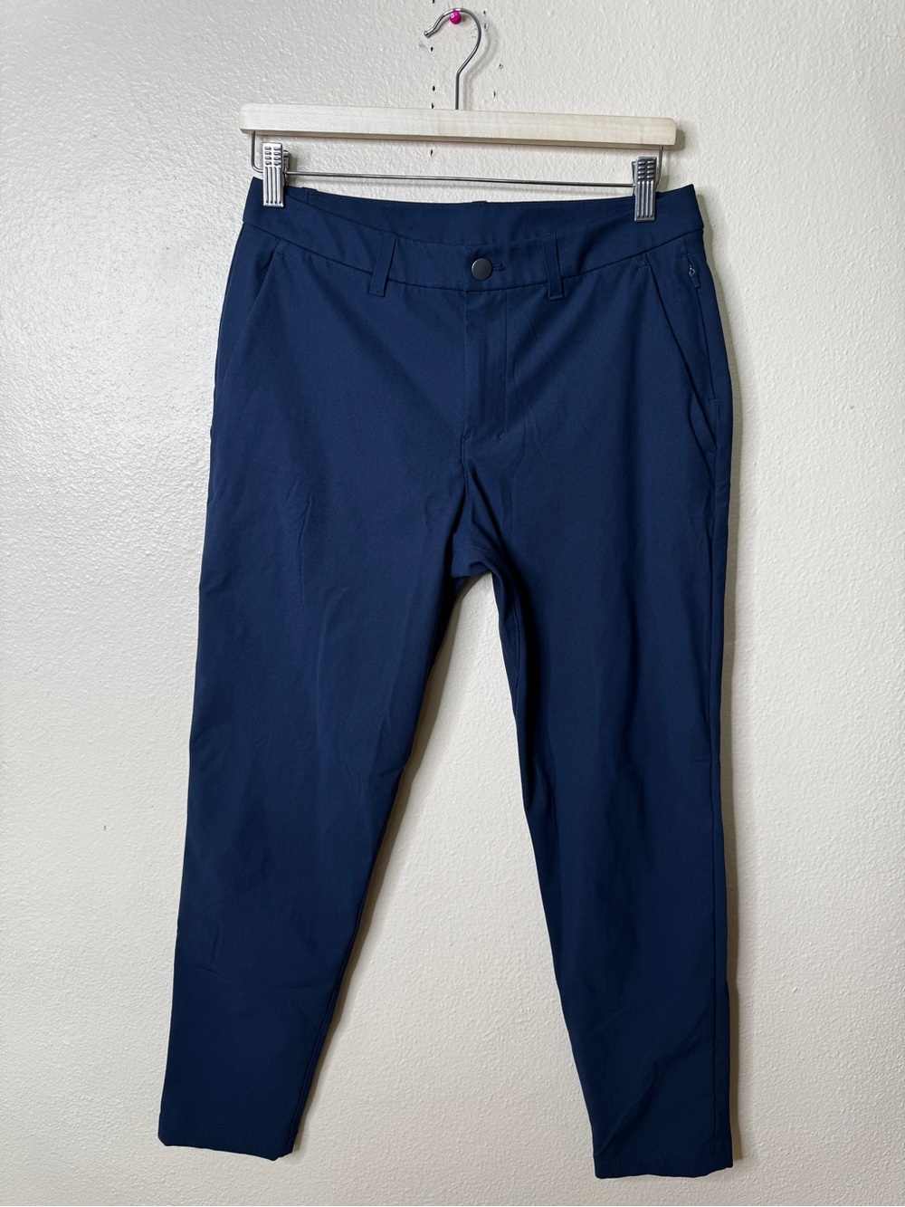 Lululemon Men’s Size 30 Navy Blue Stretch Chino Pants Casual Golf Workwear